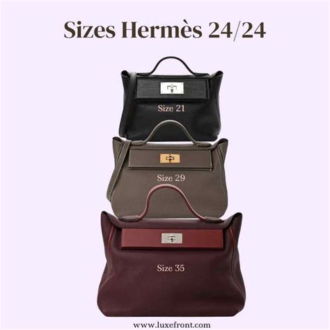 24 24 hermes size|Hermes 24 24 21 bag.